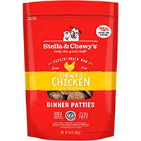 Stella & Chewy's Chicken Dinner Freeze-Dried Raw Dog Food.